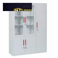 Tủ hồ sơ thép sơn tĩnh điện màu trắng TU09K5D